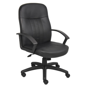 Boss Chairs Boss Executive Leather Budget Chair - All
