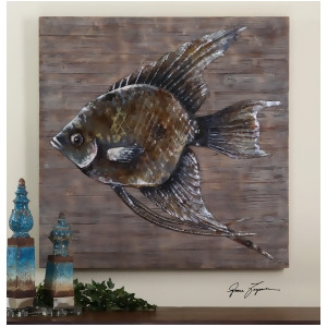 Uttermost Iron Fish Wall Art - All