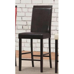 Homelegance Bari Counter Height Chair In Dark Brown P/u Set of 2 - All