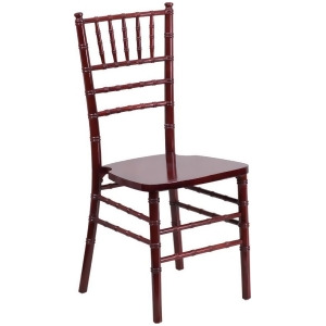 Flash Furniture Flash Elegance Mahogany Wood Chiavari Chair - All