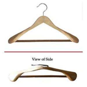 Proman Products Libra Wide Shoulder Suit Hanger in Natural - All