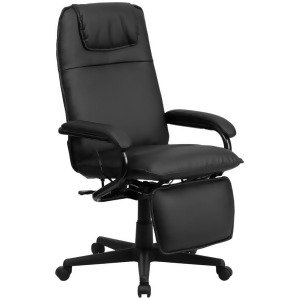 Flash Furniture High Back Black Leather Executive Reclining Office Chair Bt-70 - All