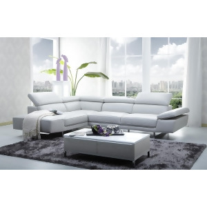 J M 1717 Italian Leather Sectional - All