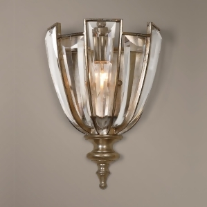 Uttermost Vicentina 1 Light Crystal Wall Sconce - All
