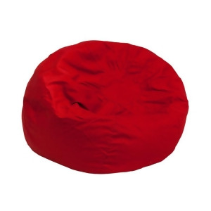 Flash Furniture Small Solid Red Kids Bean Bag Chair Dg-bean-small-solid-red-gg - All