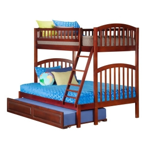 Atlantic Richland Bunk Bed in Antique Walnut - All