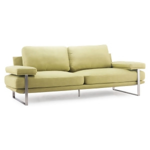 Zuo Modern Jonkoping Sofa in Lime - All