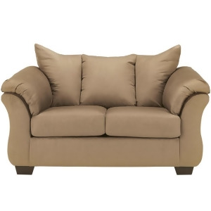Flash Furniture Signature Design By Ashley Darcy Loveseat In Mocha Fabric - All