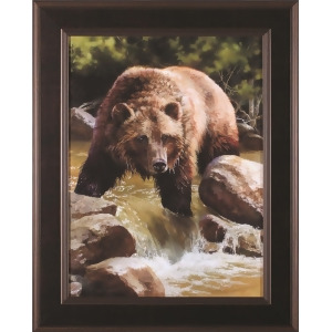 Art Effects Grizzly At Roaring Creek - All