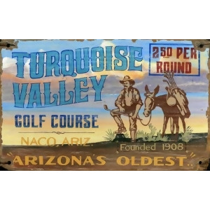 Red Horse Turquoise Valley Sign - All