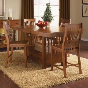 A-america Laurelhurst 72 Rectangular Gathering Height Table With 16 Butterfly - All