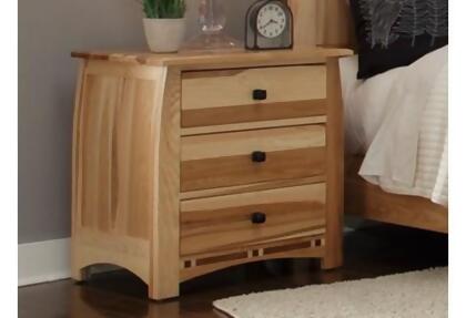 A-America Adamstown 3 Drawer Nightstand 