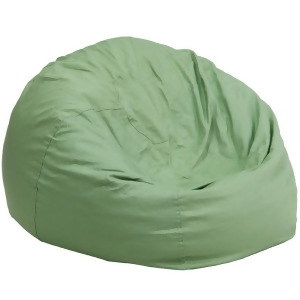 Flash Furniture Oversized Solid Green Bean Bag Chair Dg-bean-large-solid-grn-g - All