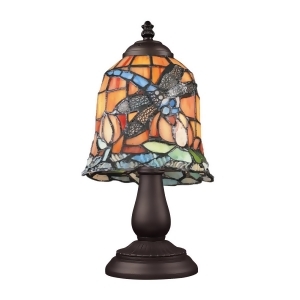 Landmark Lighting 080-Tb-12 Mix Match Section Tiffany Bronze Table Lamp - All
