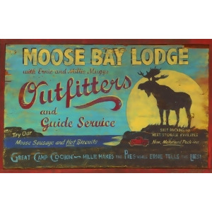 Red Horse Moose Bay Sign - All