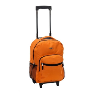 Rockland Orange 17 Rolling Backpack - All