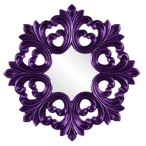 Howard Elliott 43105Rp Annabelle Royal Purple Baroque Mirror - All