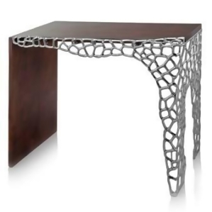 Modern Day Accents Colmena Honeycomb Console Table - All
