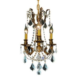 Lighting By Pecaso Reynard Collection Hanging Fixture D13in H18in Lt 3 French Go - All