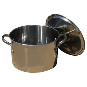 King Kooker Stainless Steel Boiling Pot with Lid - All