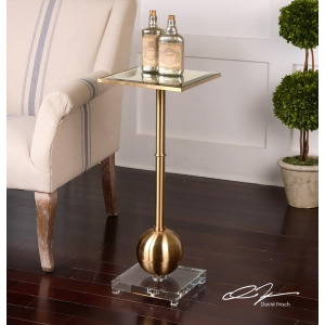 Uttermost Laton Mirrored Accent Table - All