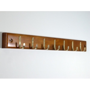 Proman Products Home Essential Belt Hanger Bar in Walnut - All