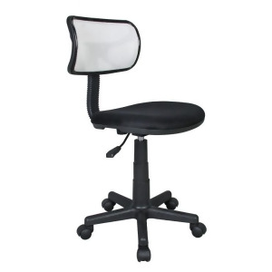 Techni Mobili Mesh Task Chair in White - All