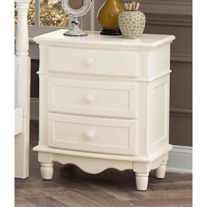 Homelegance Clementine Night Stand In Antique White - All