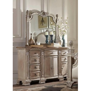 Homelegance Orleans Ii Dresser With Rubber Wood Top In Antique White Washed Dr - All