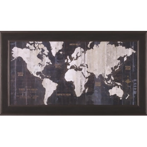 Art Effects Old World Map Blue - All