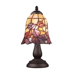 Landmark Lighting 080-Tb-17 Mix Match Section Tiffany Bronze Table Lamp - All
