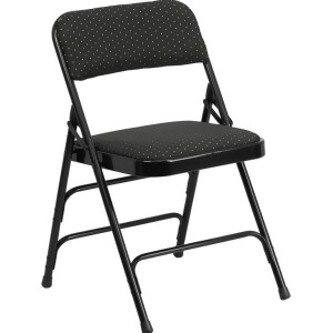 Flash Furniture Hercules Series Curved Triple Braced And Quad Hinged Black Patte - All