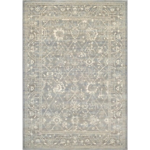 Couristan Everest Persian Arabesque Rug In Charcoal-Ivory - All