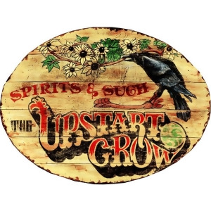 Red Horse Upstart Crow Sign - All