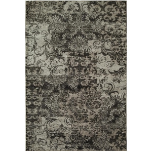 Rugs America Hudson Charcoal Patch 7926A Rug - All