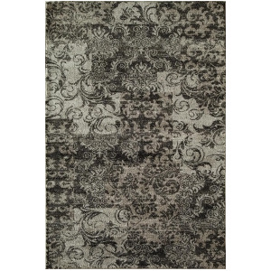 Rugs America Hudson Charcoal Patch 7926A Rug - All