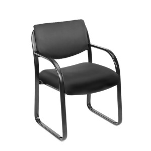 Boss Chairs Boss Black Fabric Guest Chair - All