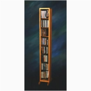 Wood Shed Solid Oak Dowel Cabinet for CD's - All