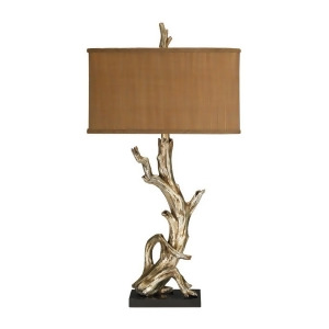 Dimond Lighting Driftwood Table Lamp in Silver Leaf - All