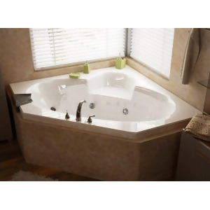 Atlantis Tubs 6060Sdr Sublime 60 x 60 x 23 Inch Corner Air Whirlpool Jetted - All