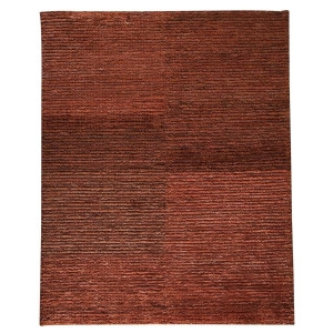 Mat The Basics Nature Rug In Rust - All