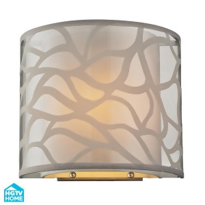 Elk Lighting Autumn Breeze Collection 1 Light Sconce In Brushed Nickel 53002/1 - All