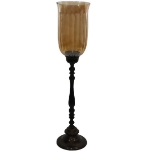 Entrada En140163 Hurricane Candle Holder With Luster Set of 2 - All