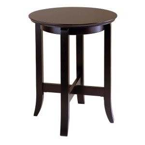 Winsome Wood Toby End Table in Dark Espresso - All