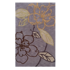 Linon Trio Rug In Thistle And Brown 1.10 x 2.10 - All