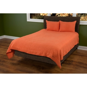 Rizzy Home 1 Piece Quilight In Orange And Orange - All