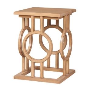 Guild Master Circle Cut Out Accent Table - All