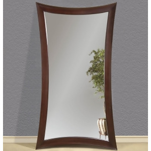 Bassett Contempo Hour-Glass Merlot Leaner Mirror - All
