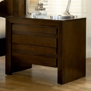 Modus Element Charging Station Nightstand in Chocolate Brown - All