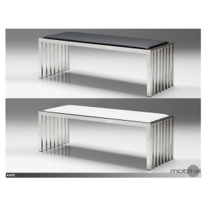 Mobital Kade Bench With Leatherette Seat - All